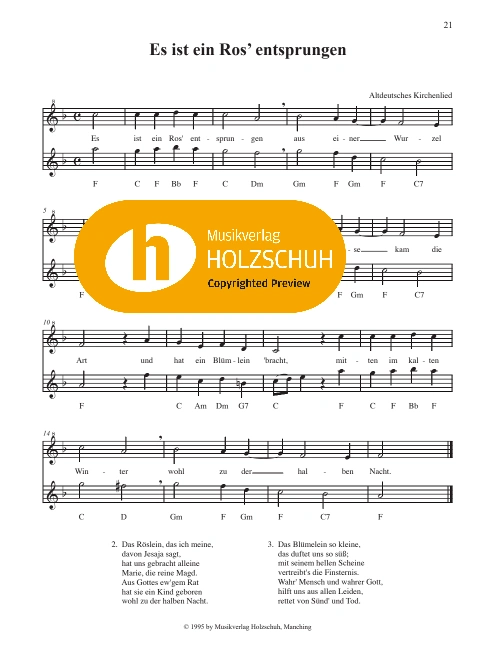 Es ist ein Ros entsprungen